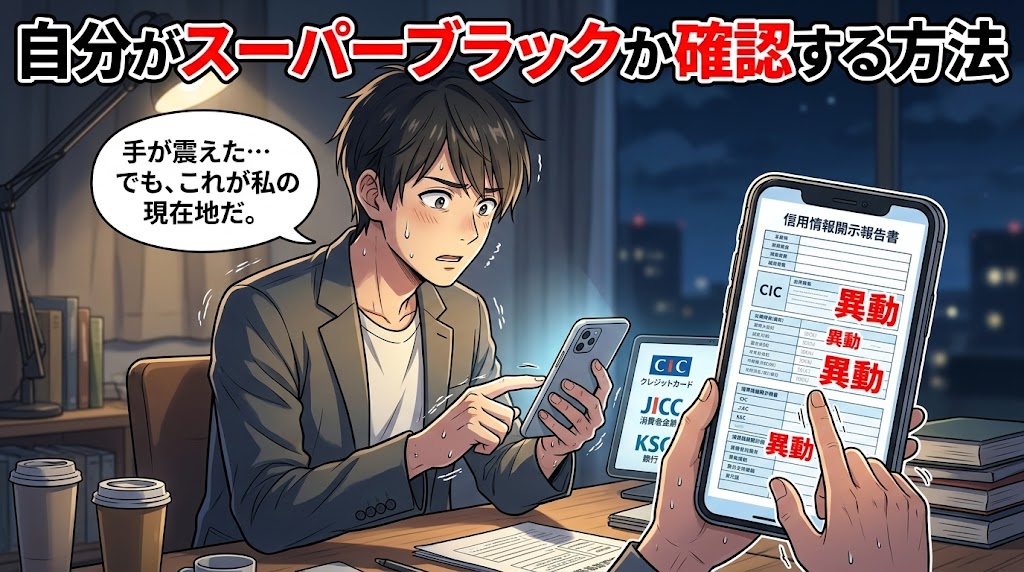 自分がスーパーブラックかどうか確認する方法