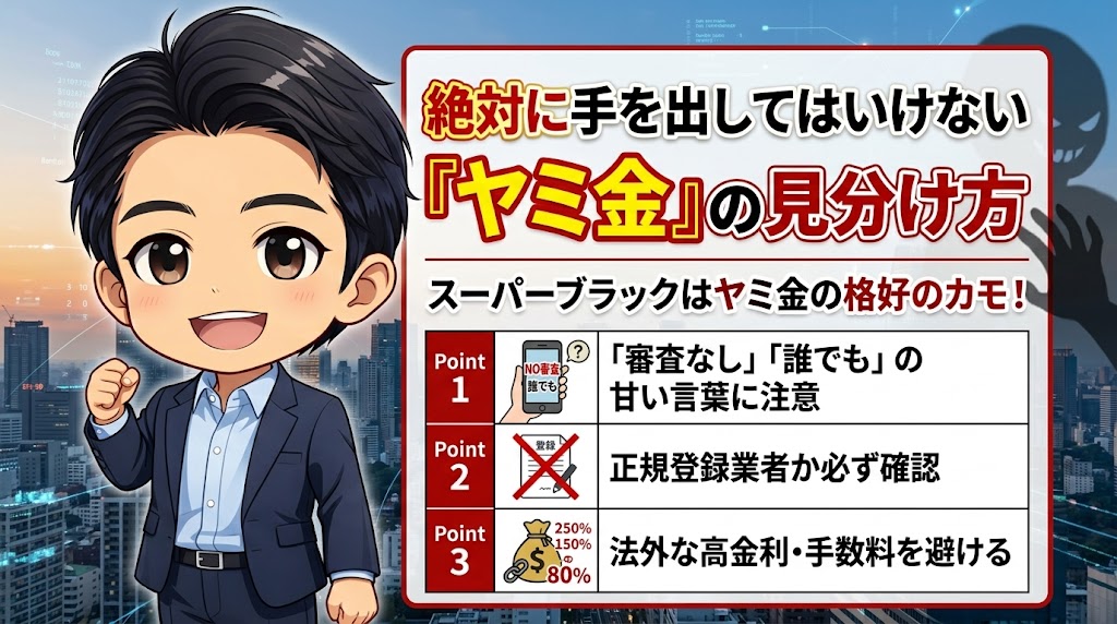絶対に手を出してはいけない「ヤミ金」の見分け方