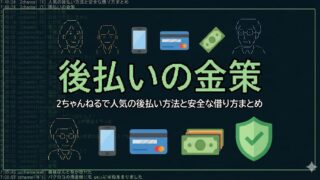 後払いの金策2ちゃんねるで人気の後払い方法と安全な借り方まとめ