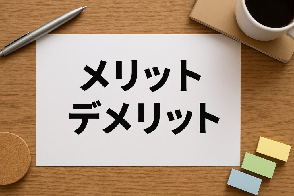 サクッとちょいカリのメリット・デメリット