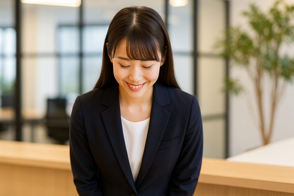 ユニーファイナンスの質問に回答する女性3