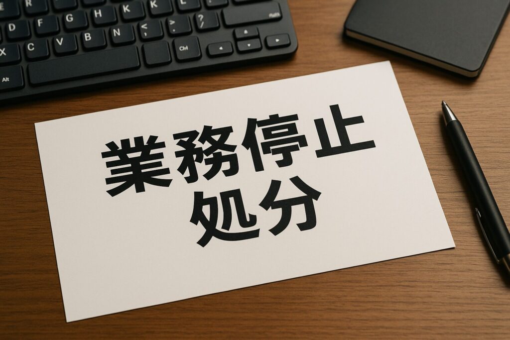デイリーキャッシングの業務停止処分