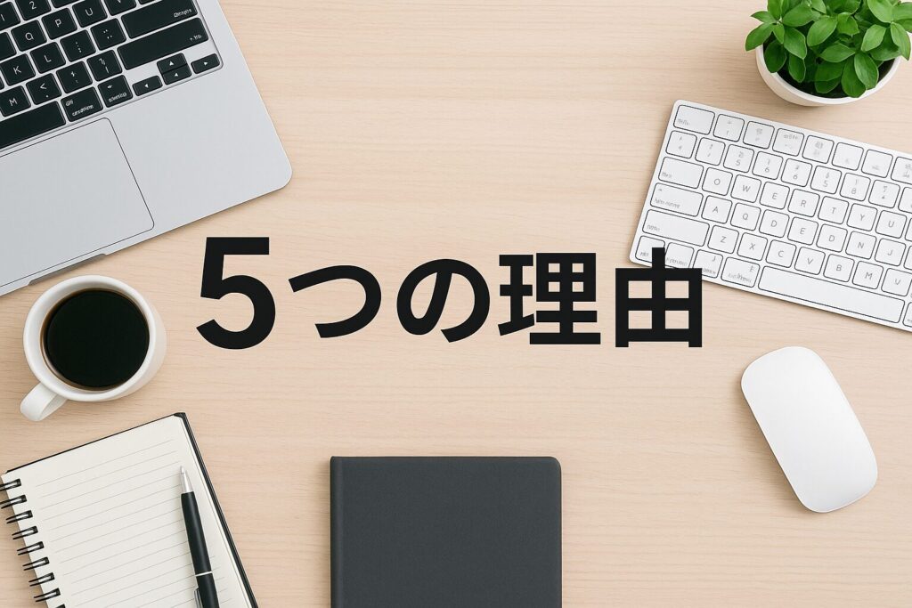 こくしんが選ばれる5つの理由