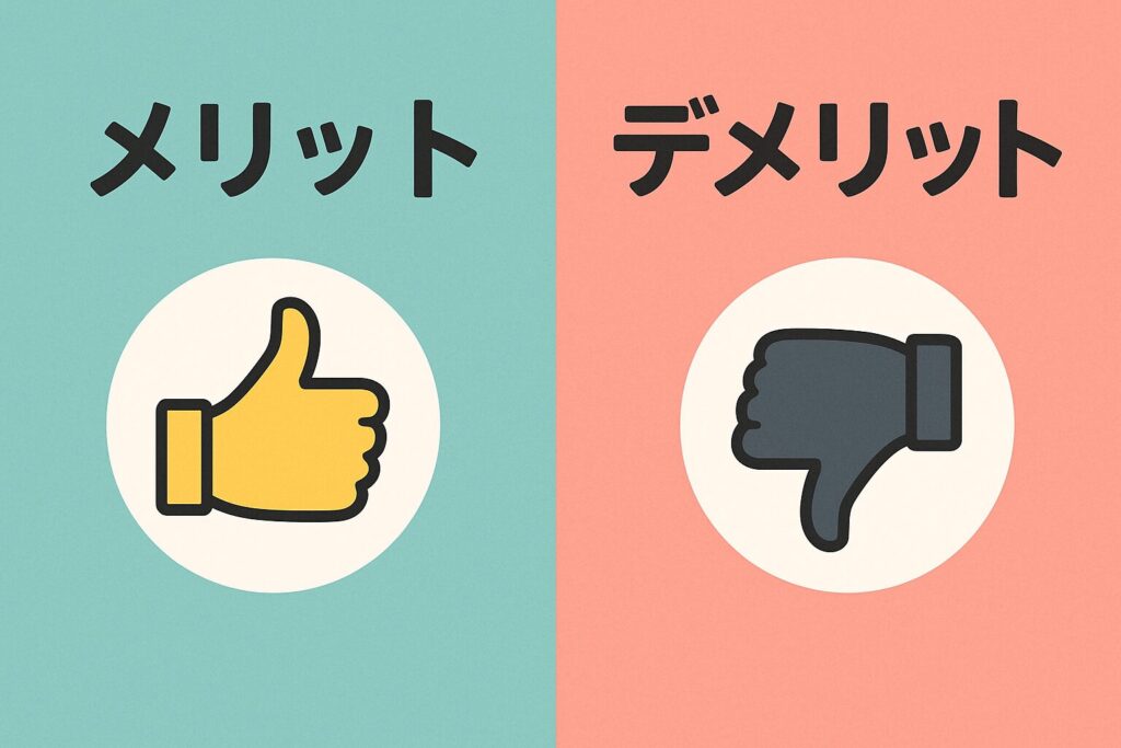 を利用するメリット・デメリット