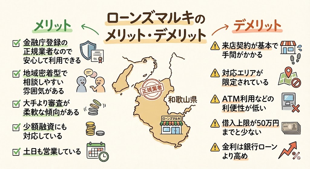 ローンズマルキを利用するメリット・デメリット