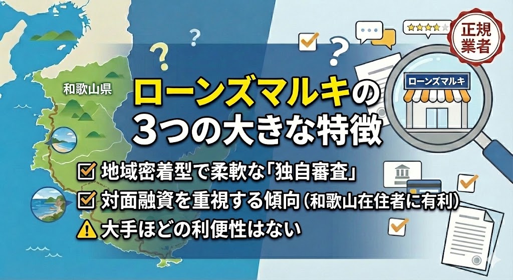 ローンズマルキの3つの大きな特徴