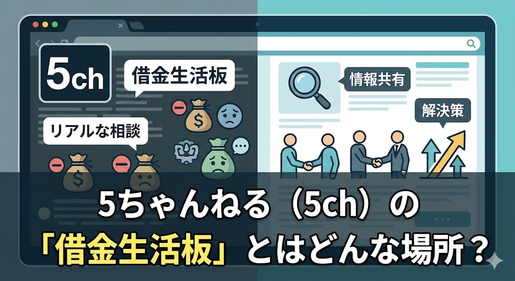5ちゃんねる（5ch）の「借金生活板」とはどんな場所？