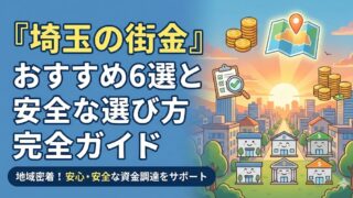 『埼玉の街金』おすすめ6選と安全な選び方完全ガイド