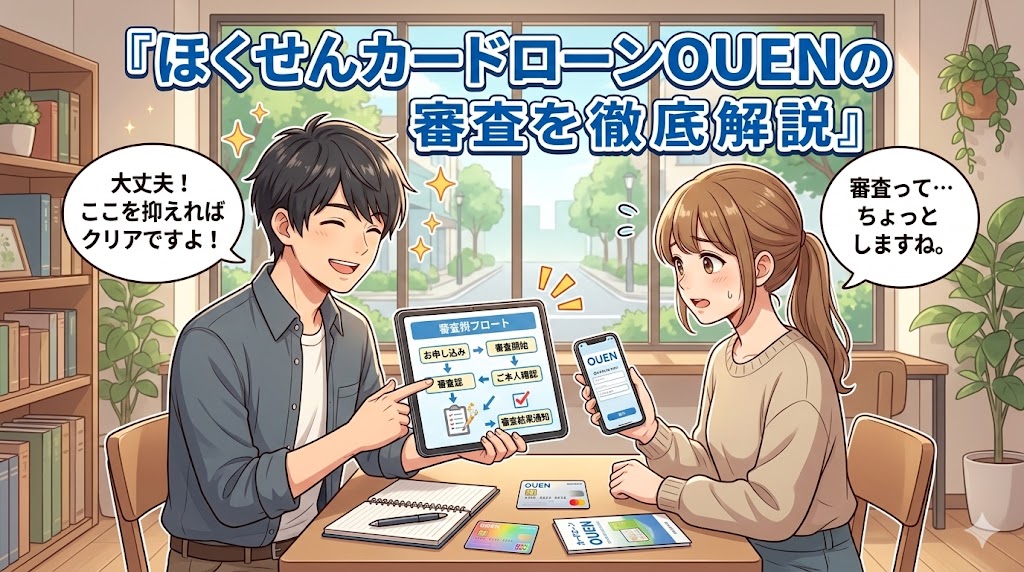 ほくせんカードローンOUENの審査を徹底解説