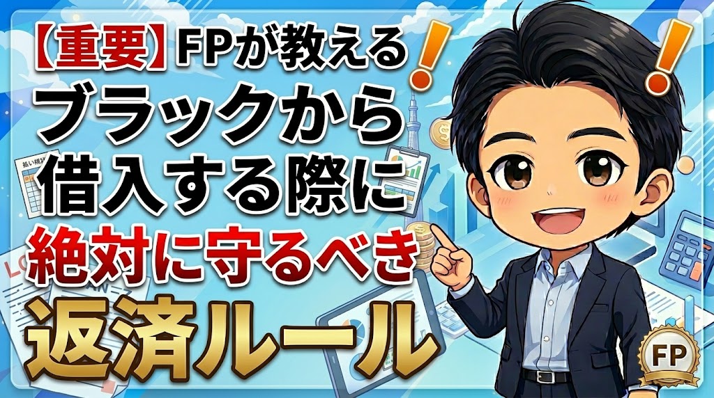 ブラックから借入する際に絶対に守るべき返済ルール