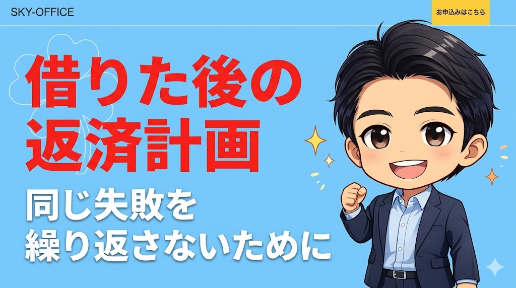 借りた後の返済計画｜同じ失敗を繰り返さないために