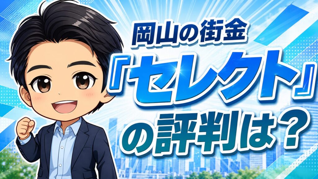 岡山の街金「セレクト」の評判は？